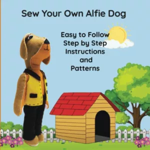 Sew your own puppy book front cover